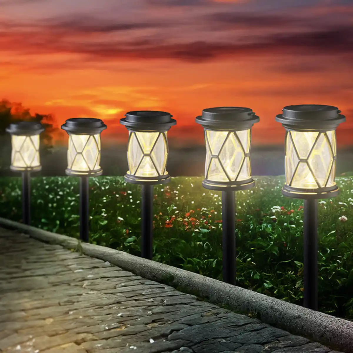 Bild 1 von I-Glow 3in1 Solar-Laterne 6er-Set