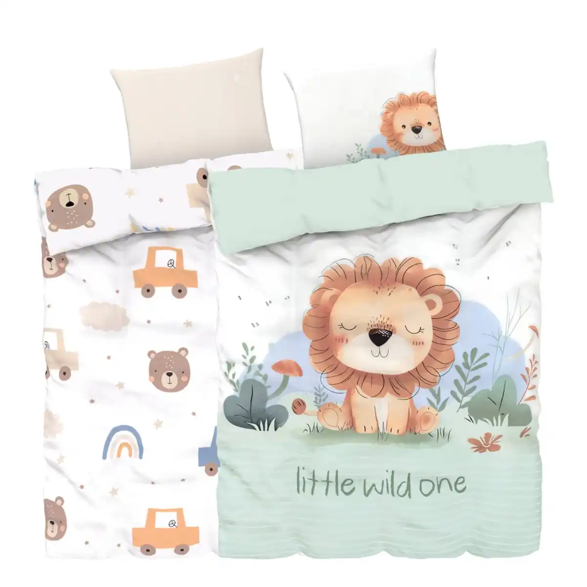 Bild 1 von KUNIBOO® Baby-Wendebettwäsche-Set, 2-teilig
