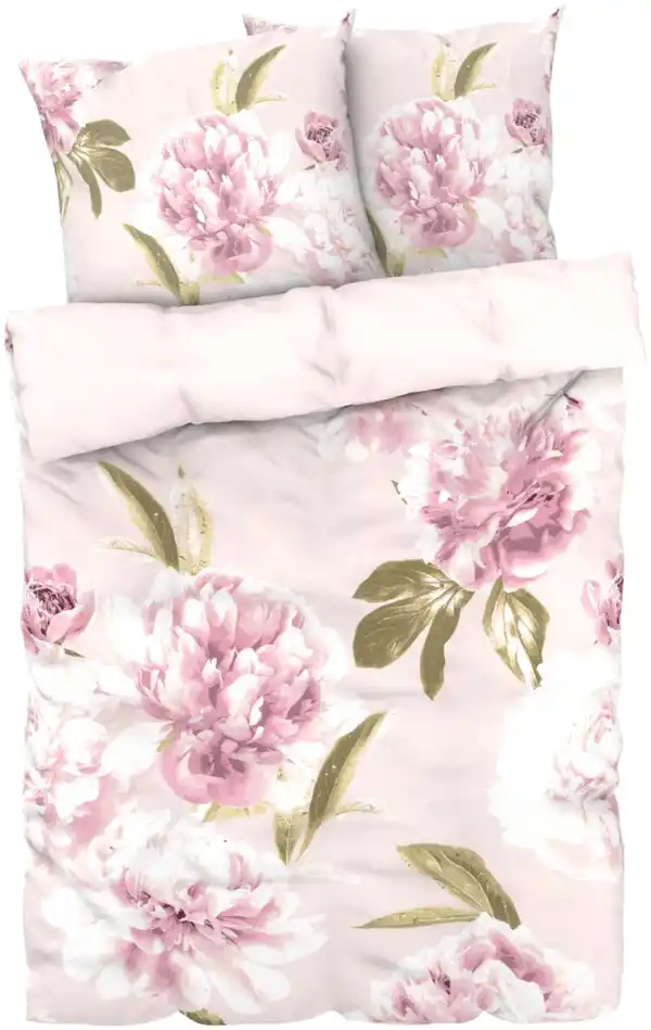 Bild 3 von LIV&BO® Renforcé-Bettwäsche-Set ca. 200 x 220 cm, 3-teilig