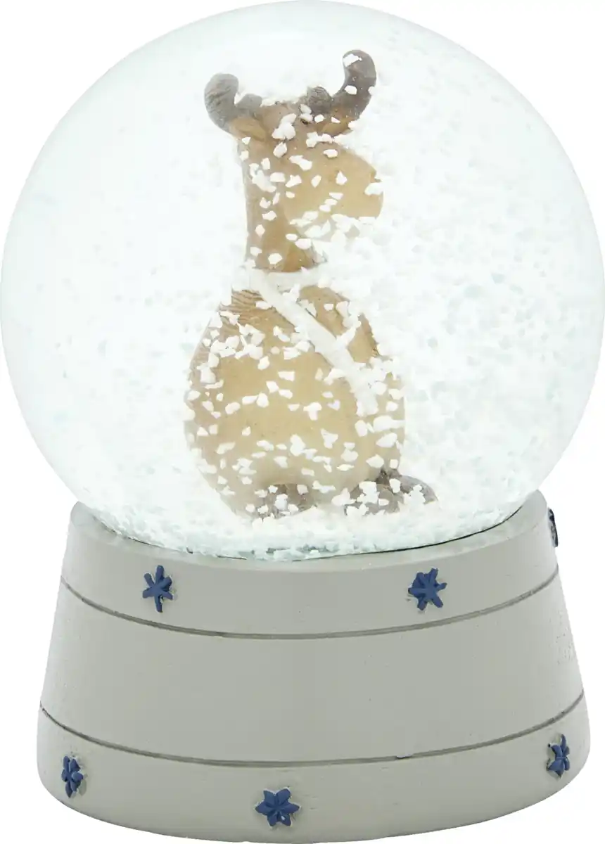 Bild 1 von DEKOWELT SCHNEEKUGEL HIRSCH