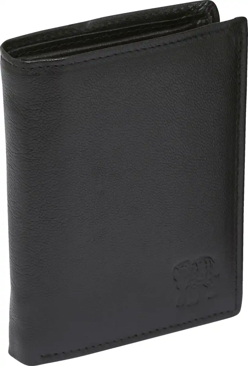 Bild 1 von IDEENWELT H2 LEDERBÖRSE GEPRÄGT SCHWARZ