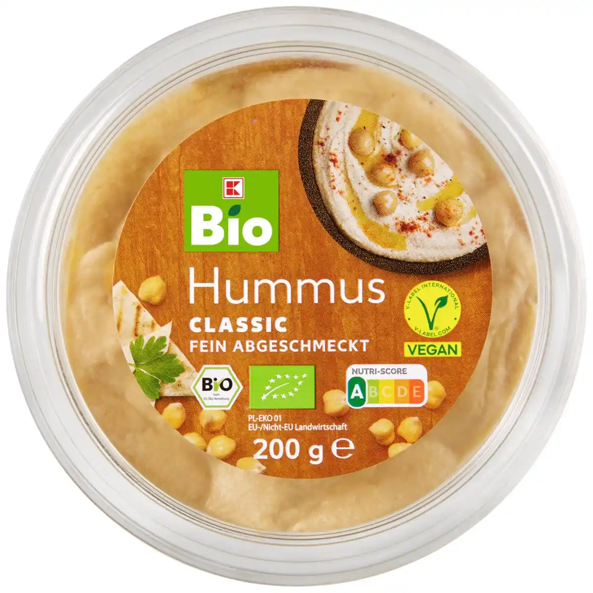 Bild 1 von K-BIO Bio-Hummus, 200-g-Packg.