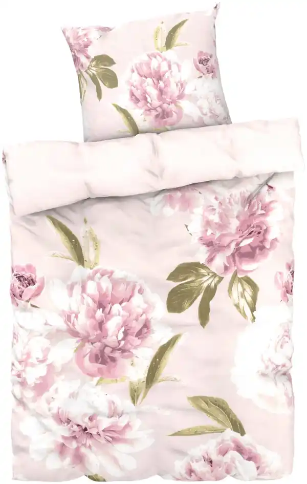 Bild 3 von LIV&BO® Renforcé-Bettwäsche-Set ca. 155 x 220 cm, 2-teilig