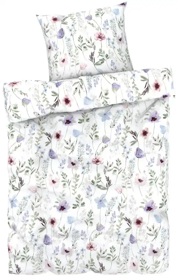 Bild 2 von LIV&BO® Renforcé-Bettwäsche-Set ca. 135 x 200 cm, 2-teilig