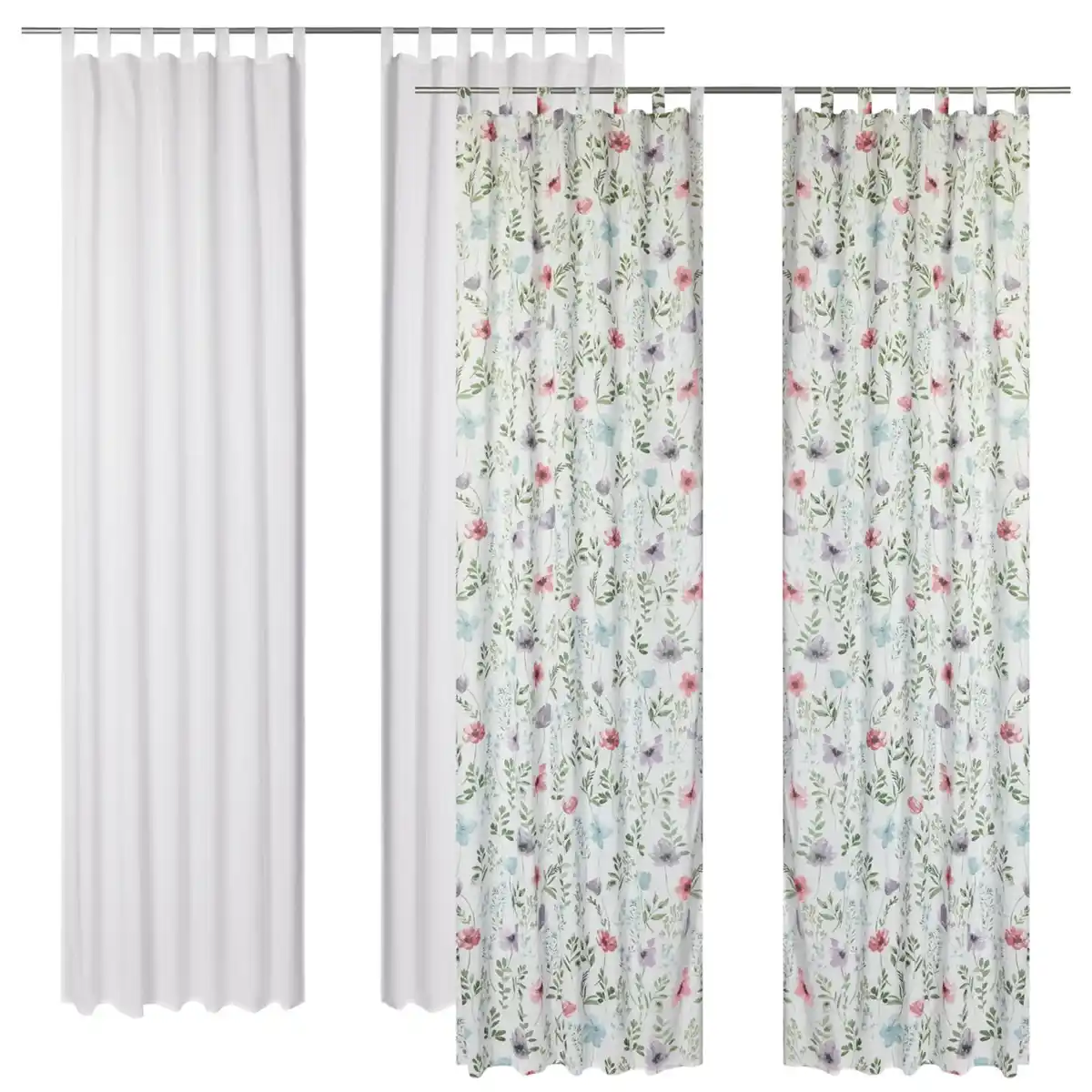 Bild 1 von LIV&BO® Vorhangschals, 2-St.-Packg.