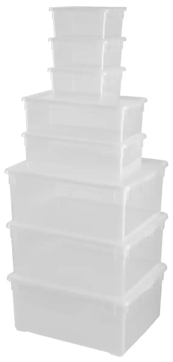 Bild 1 von LIV&BO® Aufbewahrungsboxen-Set, 8-teilig