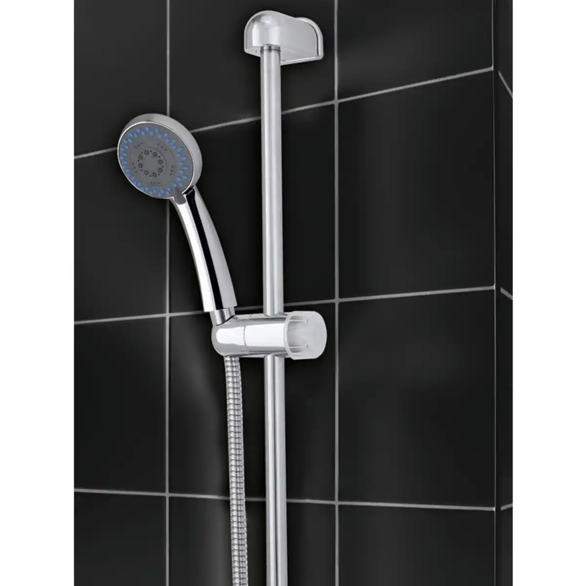 Bild 1 von Badkomfort Wasserspar-Stangenbrause-Set oder Wellnessbrause