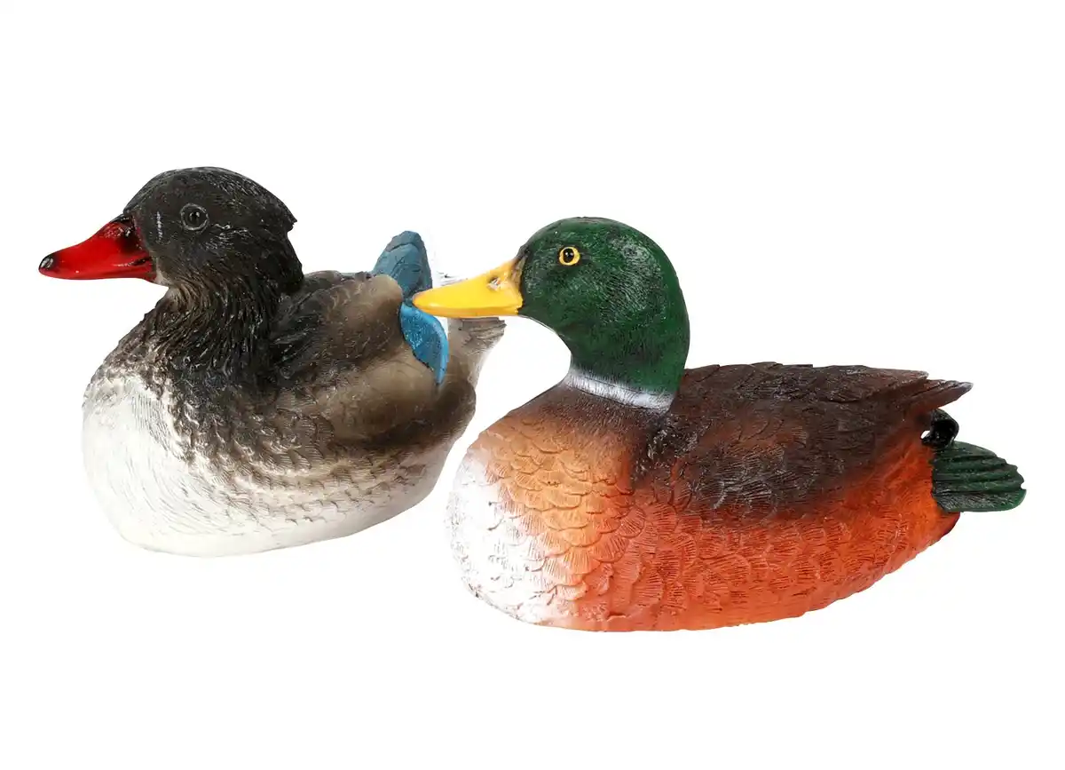 Bild 1 von Teichdeko „Ente“ aus Polyresin