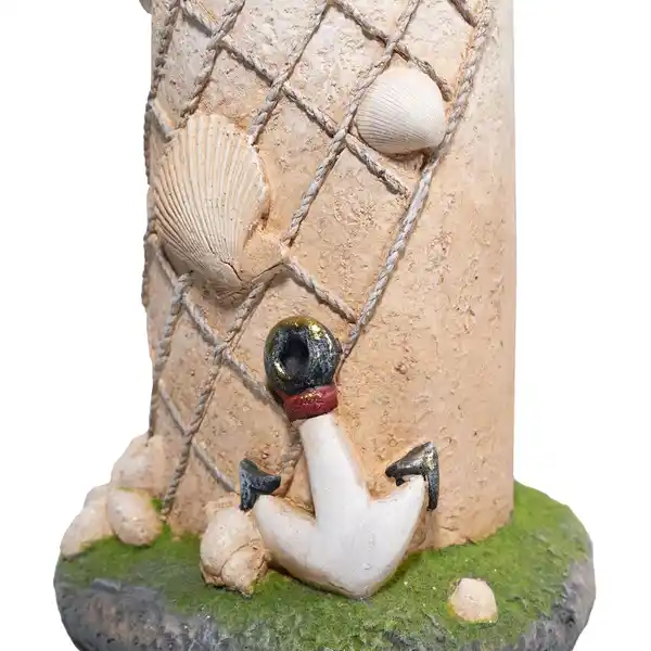 Bild 3 von Leuchtturm MARITIM mit Solar-Rundum-Leuchte in rot