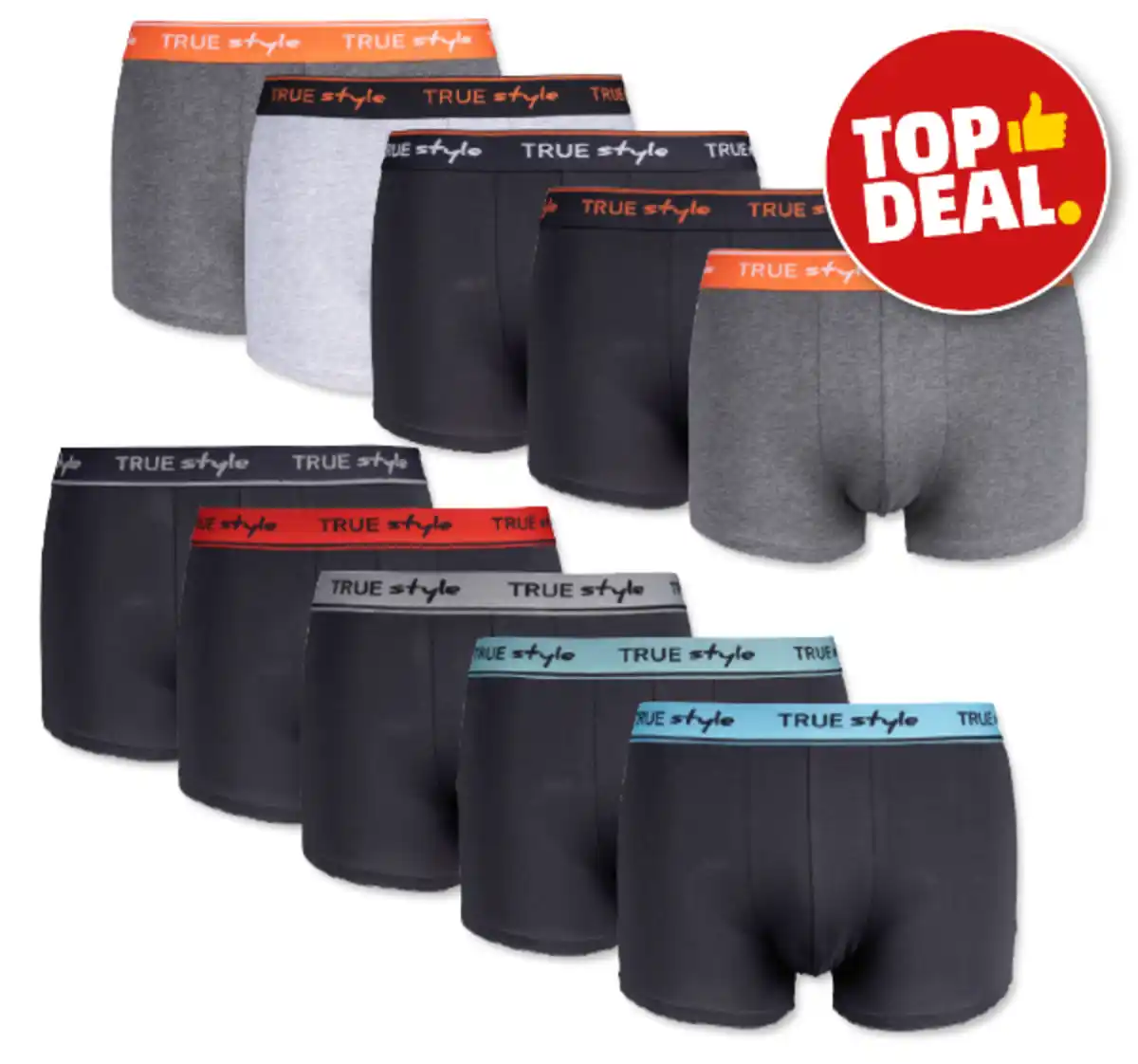 Bild 1 von TRUE STYLE Herren-Retroshorts*