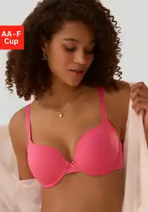 LASCANA Schalen-BH Ela - perfect basic mit BĂĽgel aus seidiger Microfaser