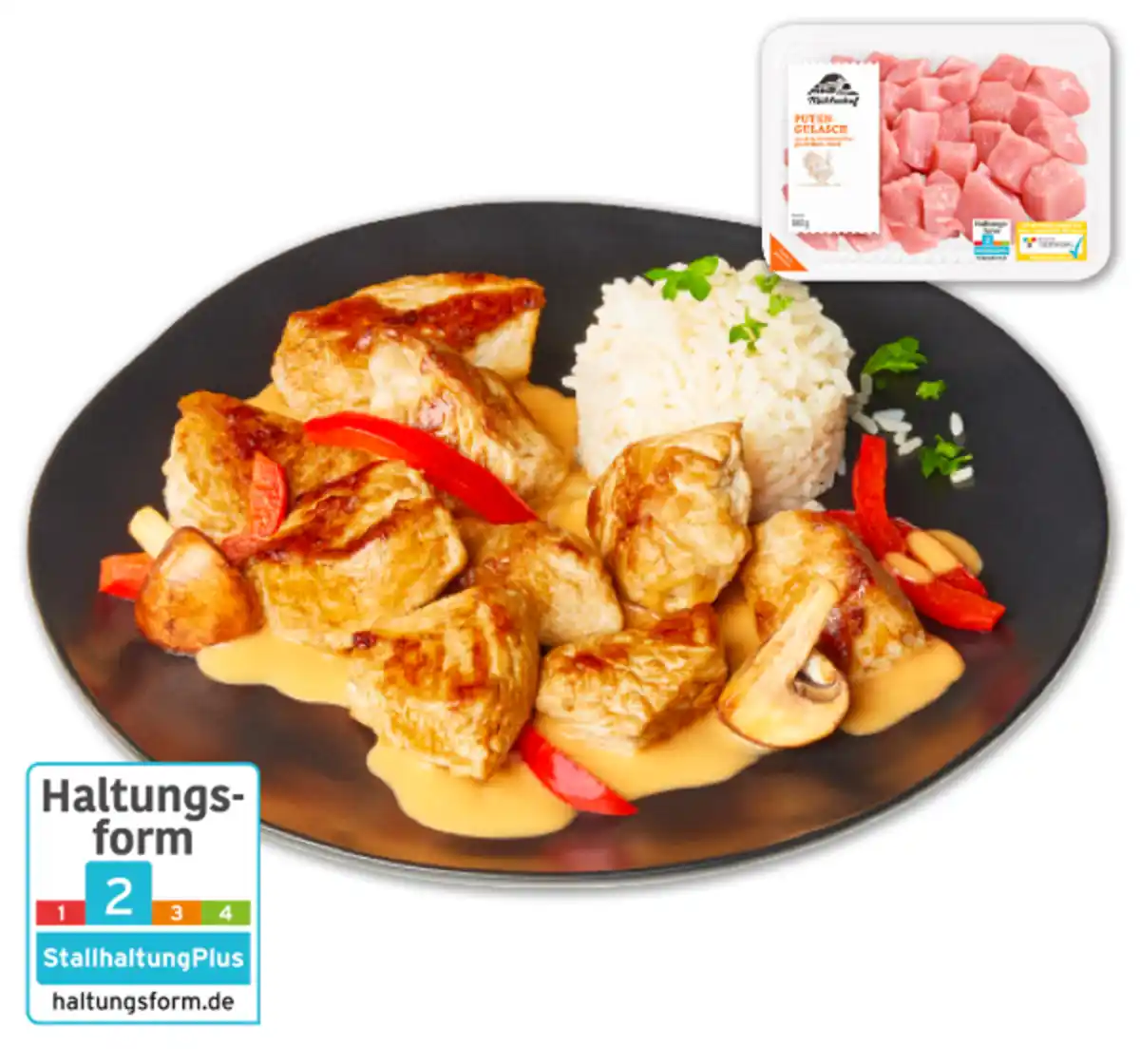 Bild 1 von MÜHLENHOF Frisches Puten-Gulasch*