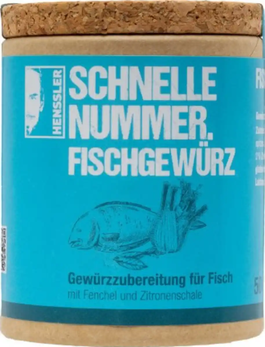 Bild 1 von Henssler Schnelle Nummer Gewürz - Fischgewürz, 80 g