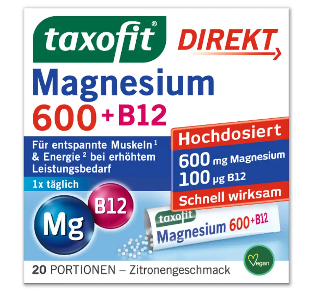 Bild 1 von TAXOFIT Magnesium 600*