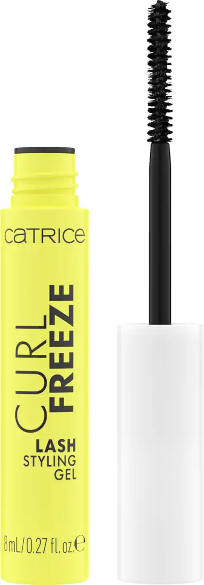 Bild 1 von Catrice Curl Freeze Lash Styling Gel 010 Milky Black Tint, 8 ml