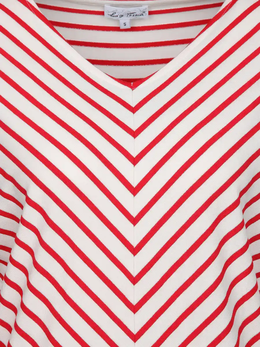 Bild 3 von Damen Ringelshirt Rot