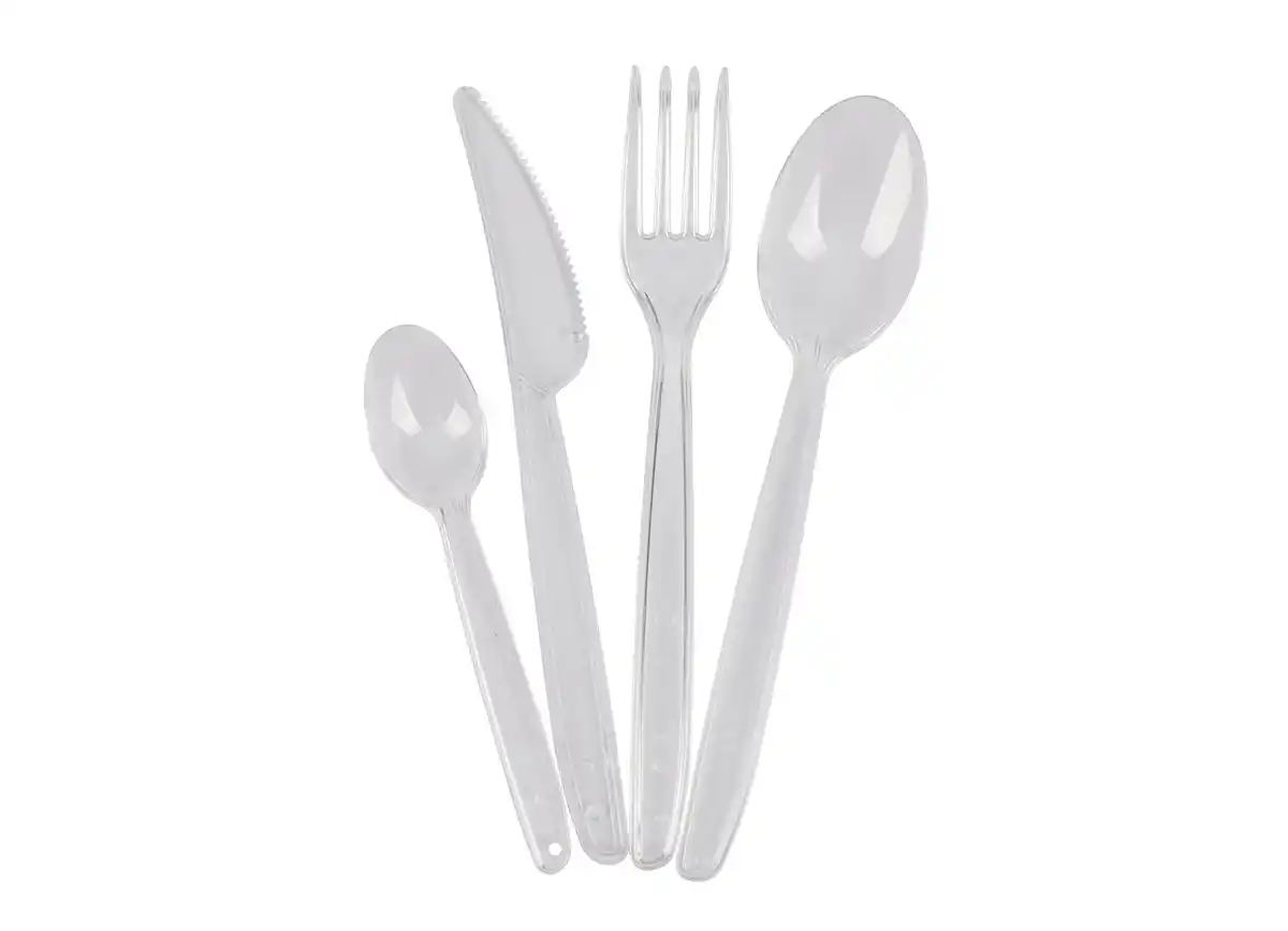 Bild 1 von Mehrweg-Plastikgabeln wiederverwendbar