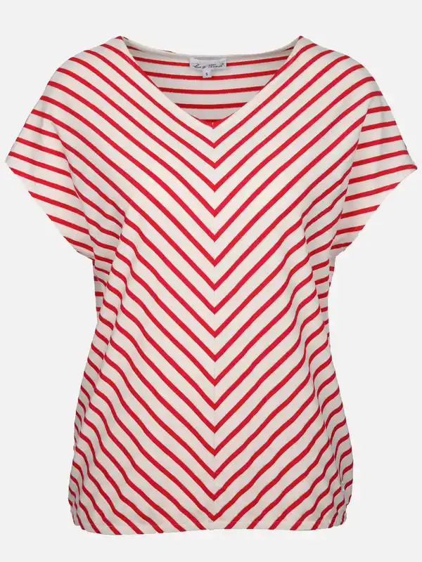 Bild 1 von Damen Ringelshirt Rot