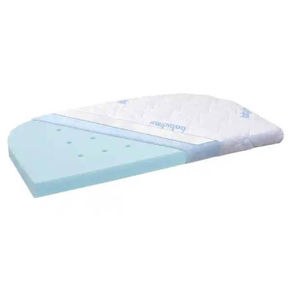 Bild 1 von Babybay Beistellbettmatratze, Textil, Füllung: Polyester, 57.50x6x105 cm, Bezug abnehmbar/waschbar, für Hausstauballergiker geeignet, klimatisierte Belüftungskanäle, optimale Belüftung, atmungsa