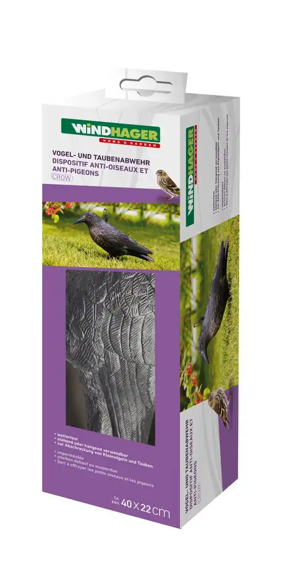 Bild 3 von Gartenfigur RABE 37cm, schwarz