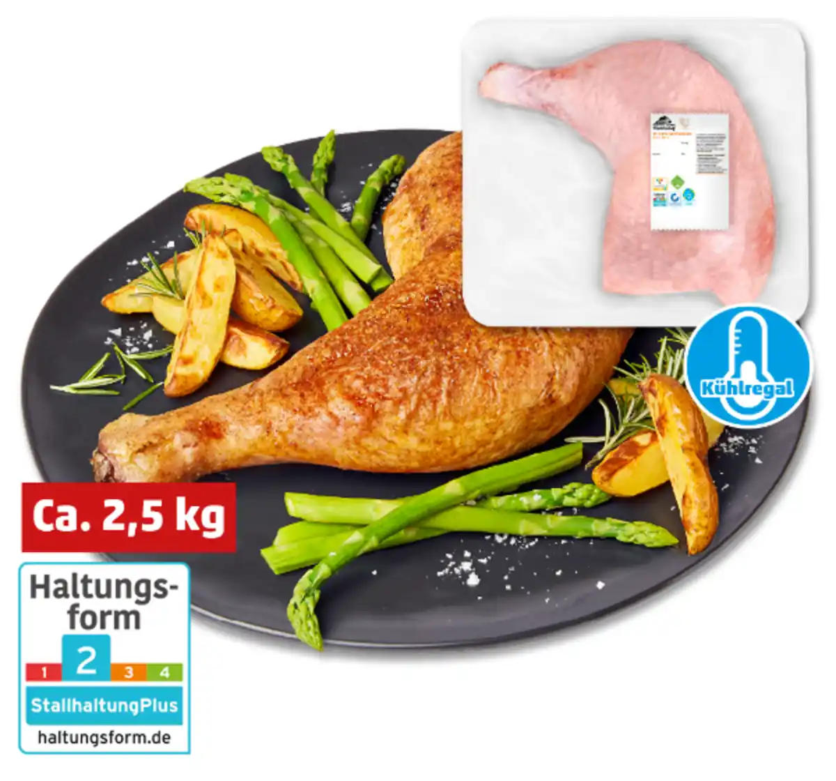 Bild 1 von MÜHLENHOF Frischer Puten-Schenkel*