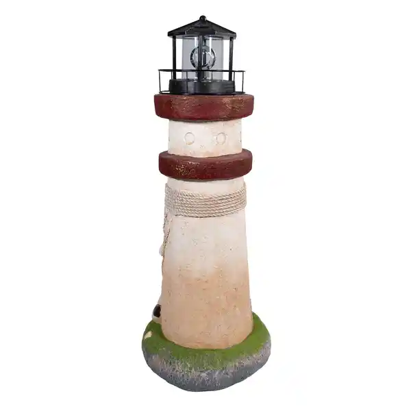 Bild 4 von Leuchtturm MARITIM mit Solar-Rundum-Leuchte in rot