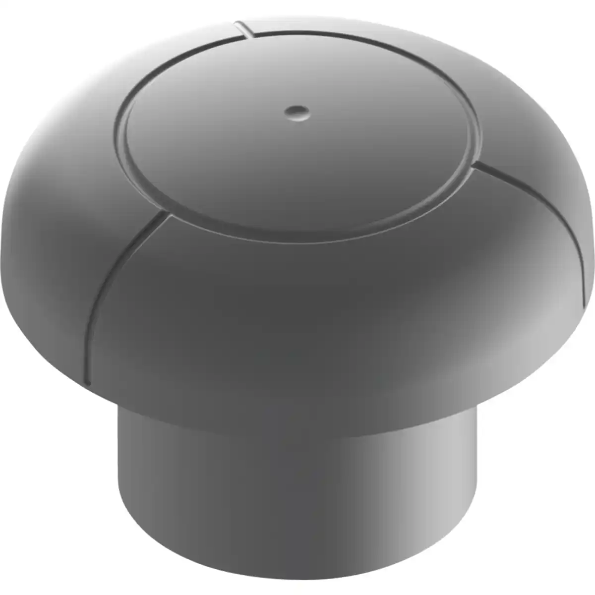 Bild 1 von Be- und Entlüfter Ø 19,3 cm DN 100 Schwarz