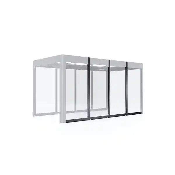 Bild 1 von SunElements Wandelement 4 m für SunCover Infinity 6 mm Acrylglas