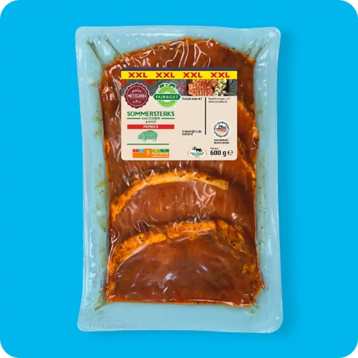 Bild 1 von FAIR & GUT Sommersteaks⁶, Vom Schwein