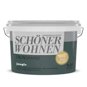 Schöner Wohnen Farbe Trendfarbe 'Jungle' graugrün matt 2,5 l