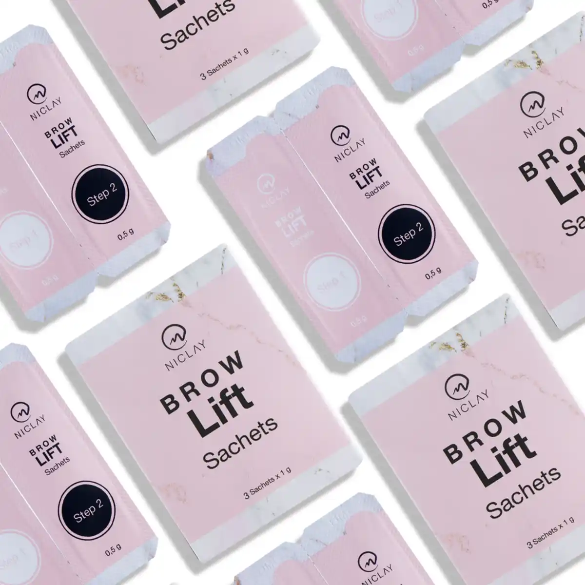 Bild 2 von NICLAY Brow Lift Zubehör Sachets 3 Anwendungen