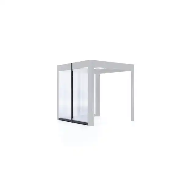 Bild 1 von SunElements Wandelement 2 m für SunCover Select 10 mm Doppelstegplatten