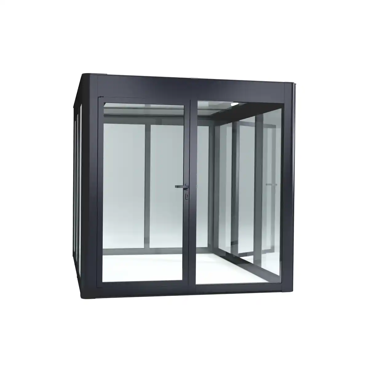 Bild 1 von SunElements Zusatztür anthrazit-metallic 90 x 197 cm 6 mm Acrylglas klar