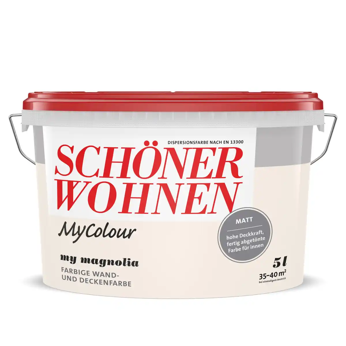 Bild 1 von Schöner Wohnen Farbe Wandfarbe my colour 'my magnolia' hellbeige matt 5 l