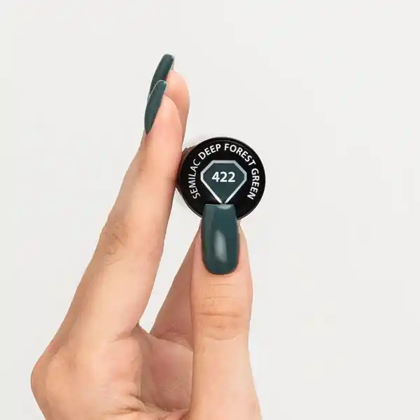 Bild 2 von Semilac UV-Nagellack 422 Deep Forest Green, 7 ml