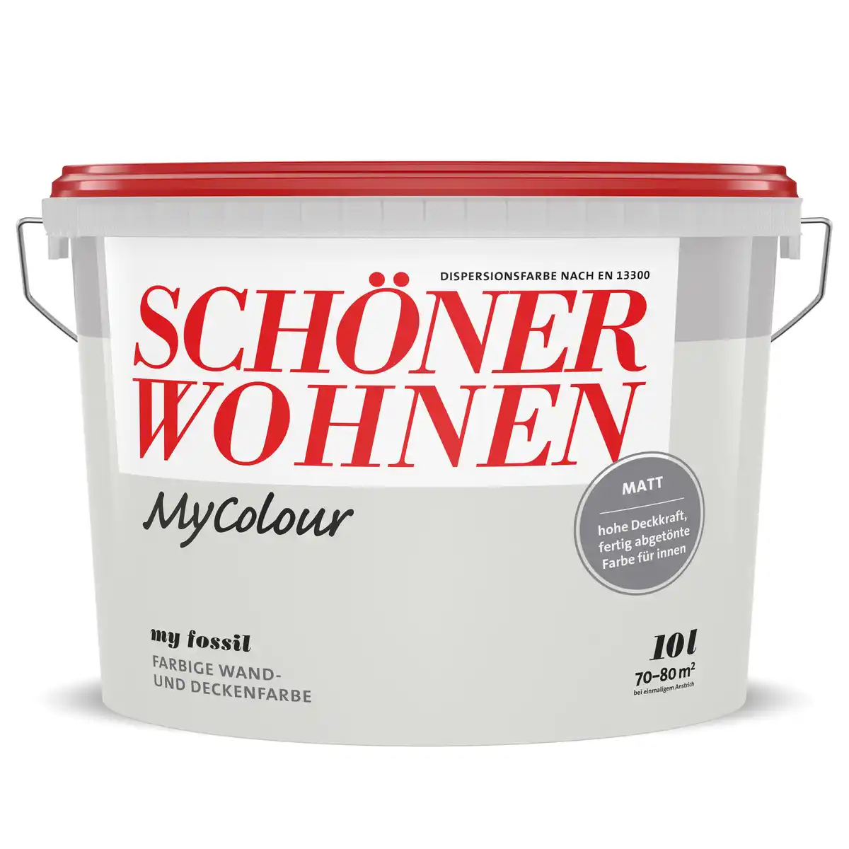 Bild 1 von Schöner Wohnen Farbe Wandfarbe my colour 'my fossil' beigegrau matt 10 l