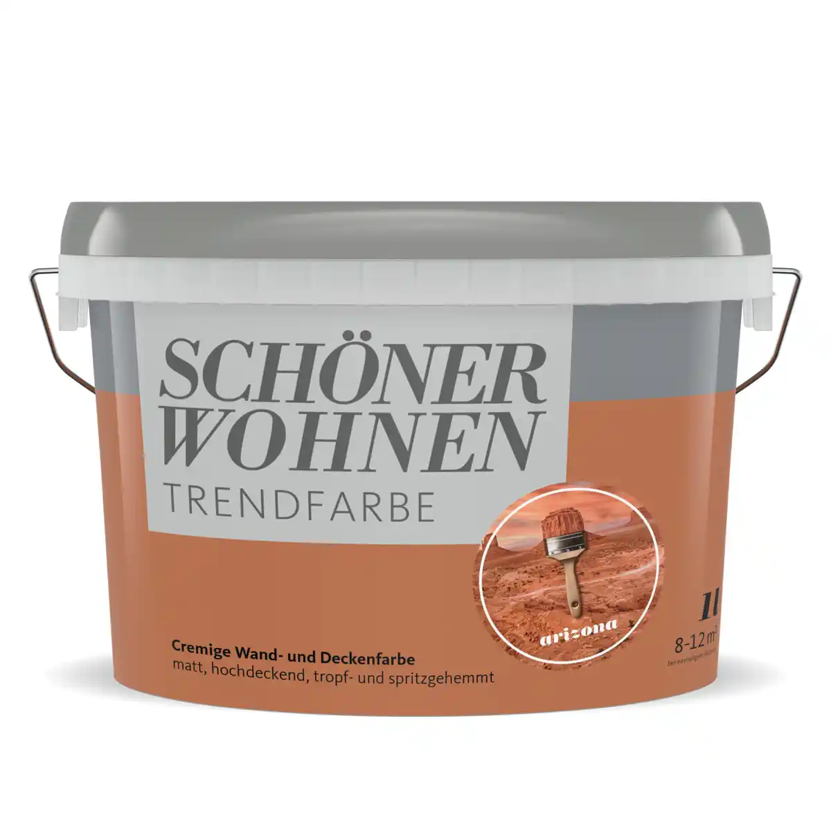 Bild 1 von Schöner Wohnen Farbe Trendfarbe 'Arizona' orange matt 1 l