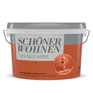 Schöner Wohnen Farbe Trendfarbe 'Aperitivo' orange matt 1 l
