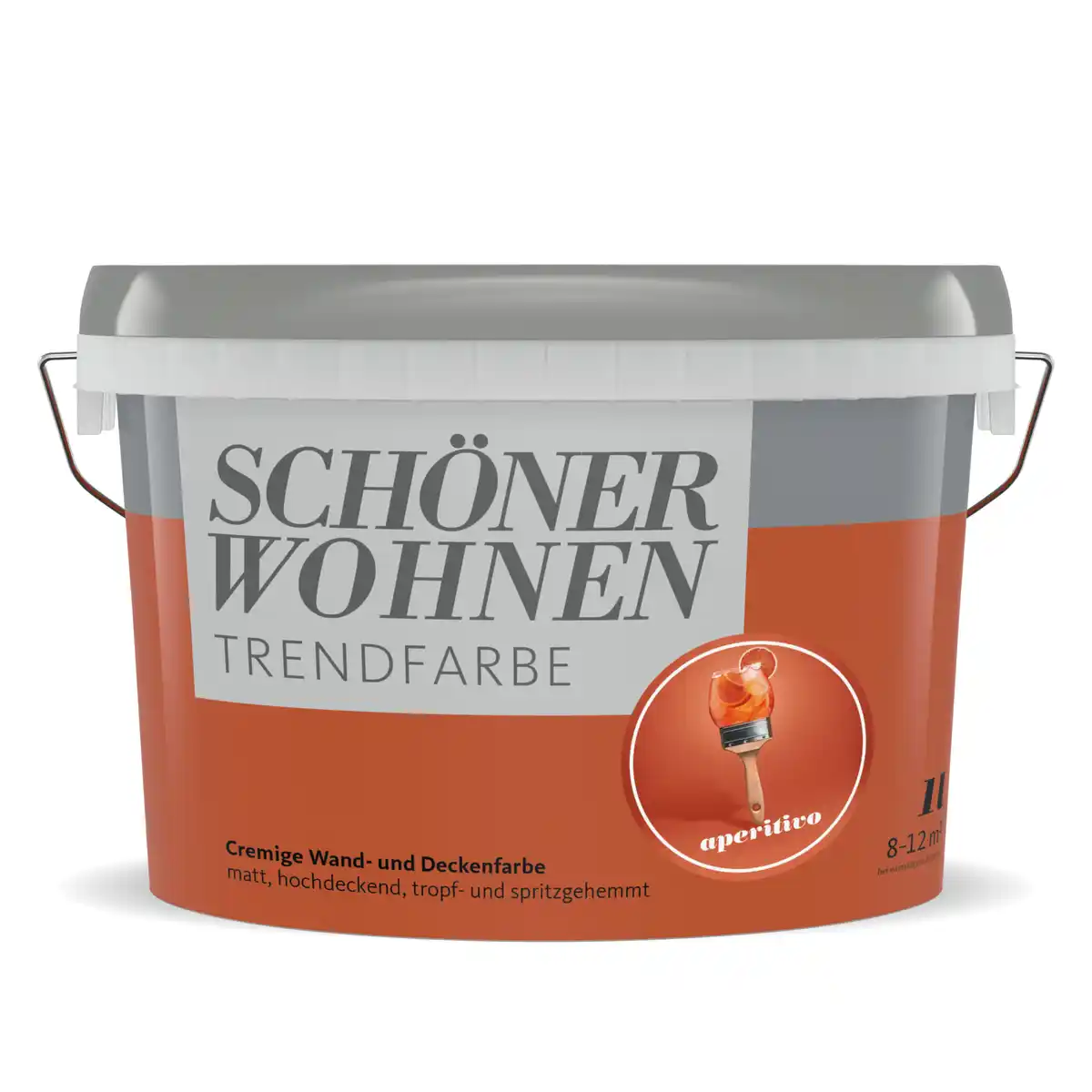 Bild 1 von Schöner Wohnen Farbe Trendfarbe 'Aperitivo' orange matt 1 l