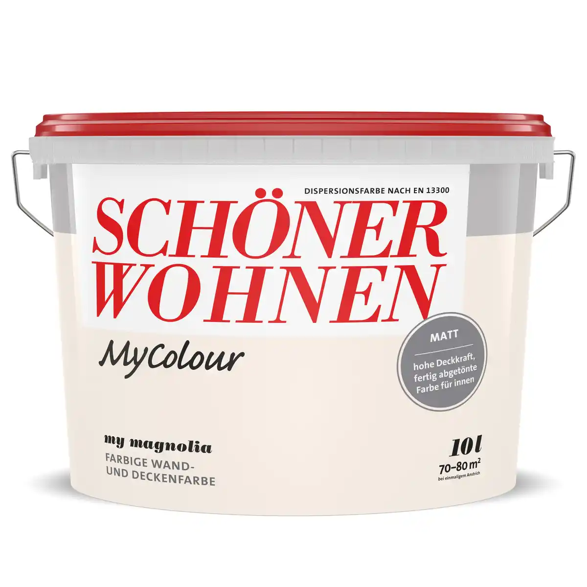 Bild 1 von Schöner Wohnen Farbe Wandfarbe my colour 'my magnolia' hellbeige matt 10 l