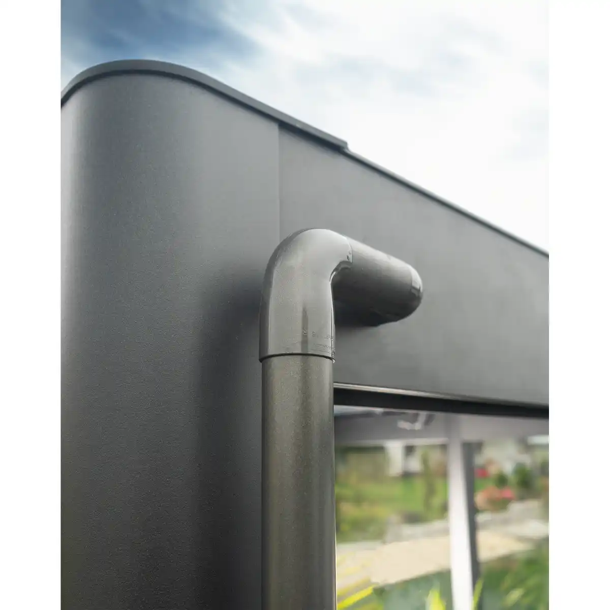 Bild 1 von SunElements Regenfallrohr anthrazit für SunGarden und SunCover