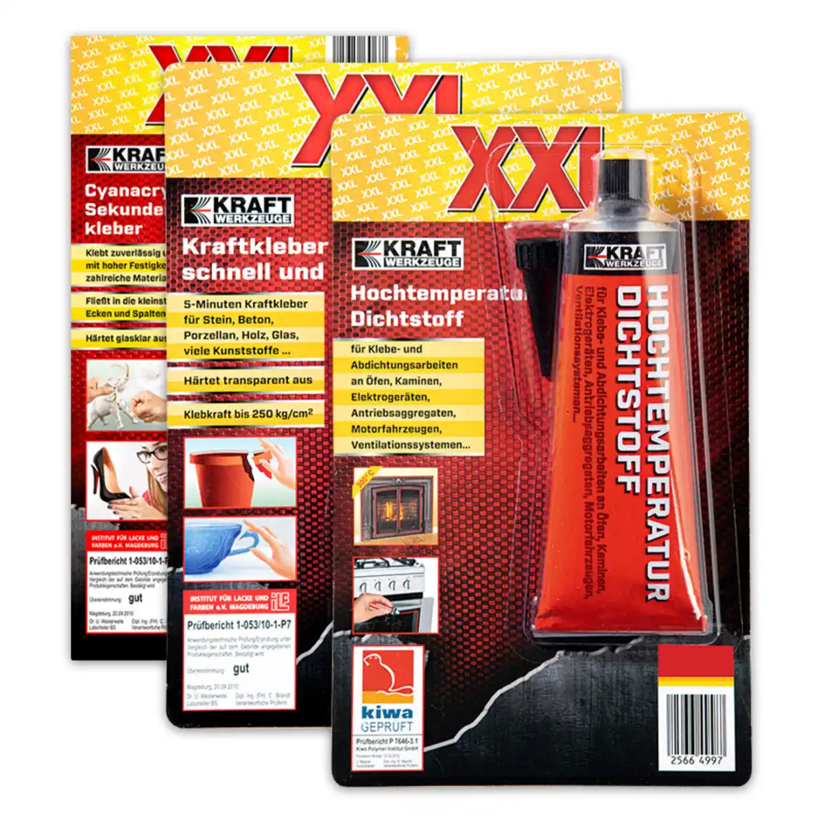 Bild 1 von Kraft Werkzeuge XXL-Dicht- und Klebstoffe