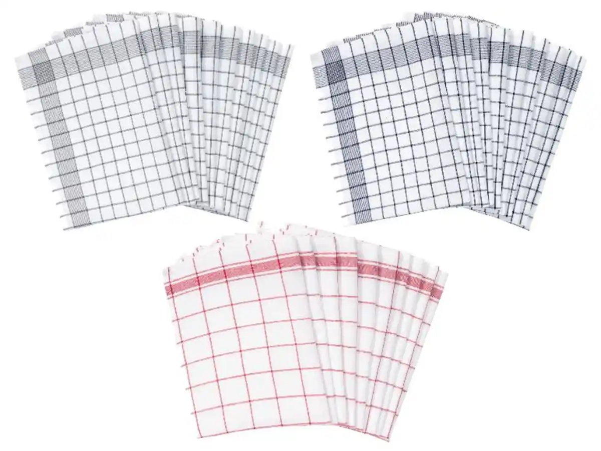 Bild 1 von LIVARNO home Geschirrtücher, 10 Stück