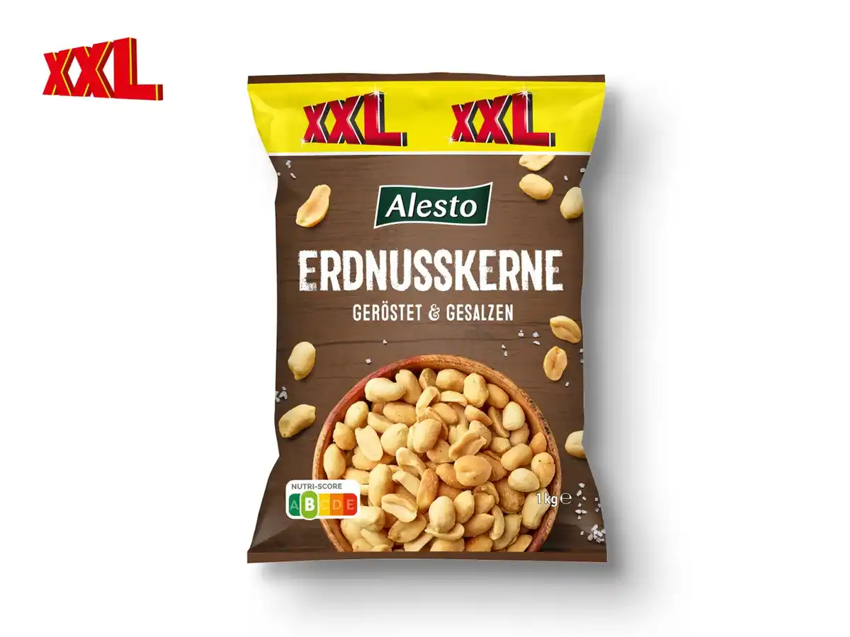 Bild 1 von Alesto Erdnüsse XXL,  1 kg