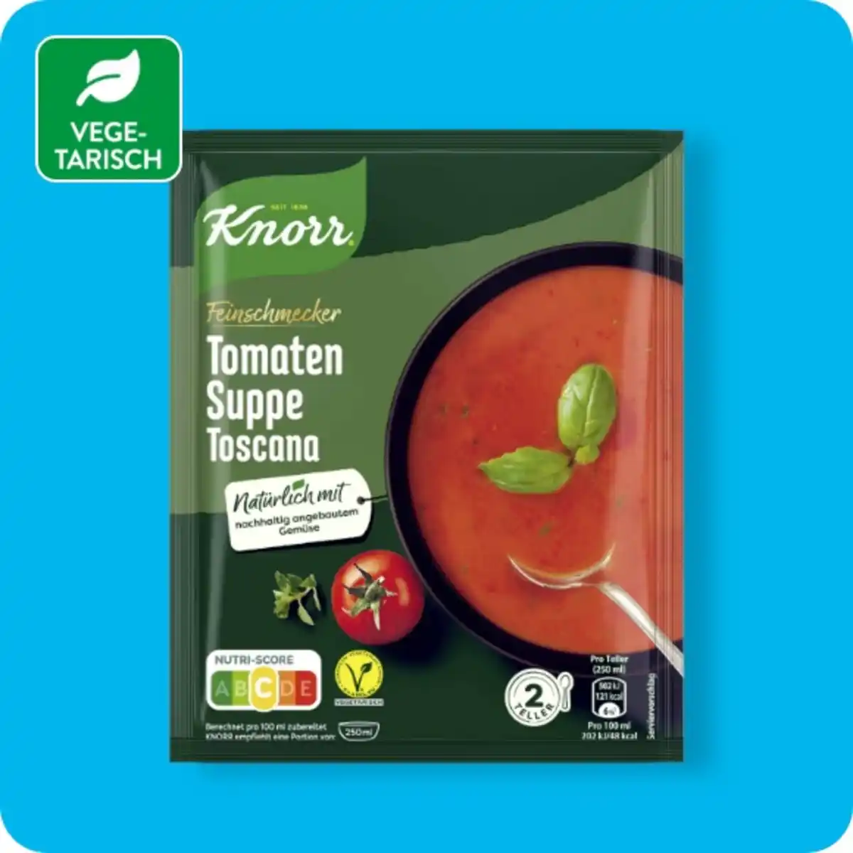 Bild 1 von KNORR®  Feinschmeckersuppe, Tomatensuppe Toscana