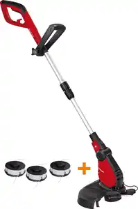 Einhell Elektro-Rasentrimmer GC-ET 4530 30 cm Schnittkreis mit 3 Spulen