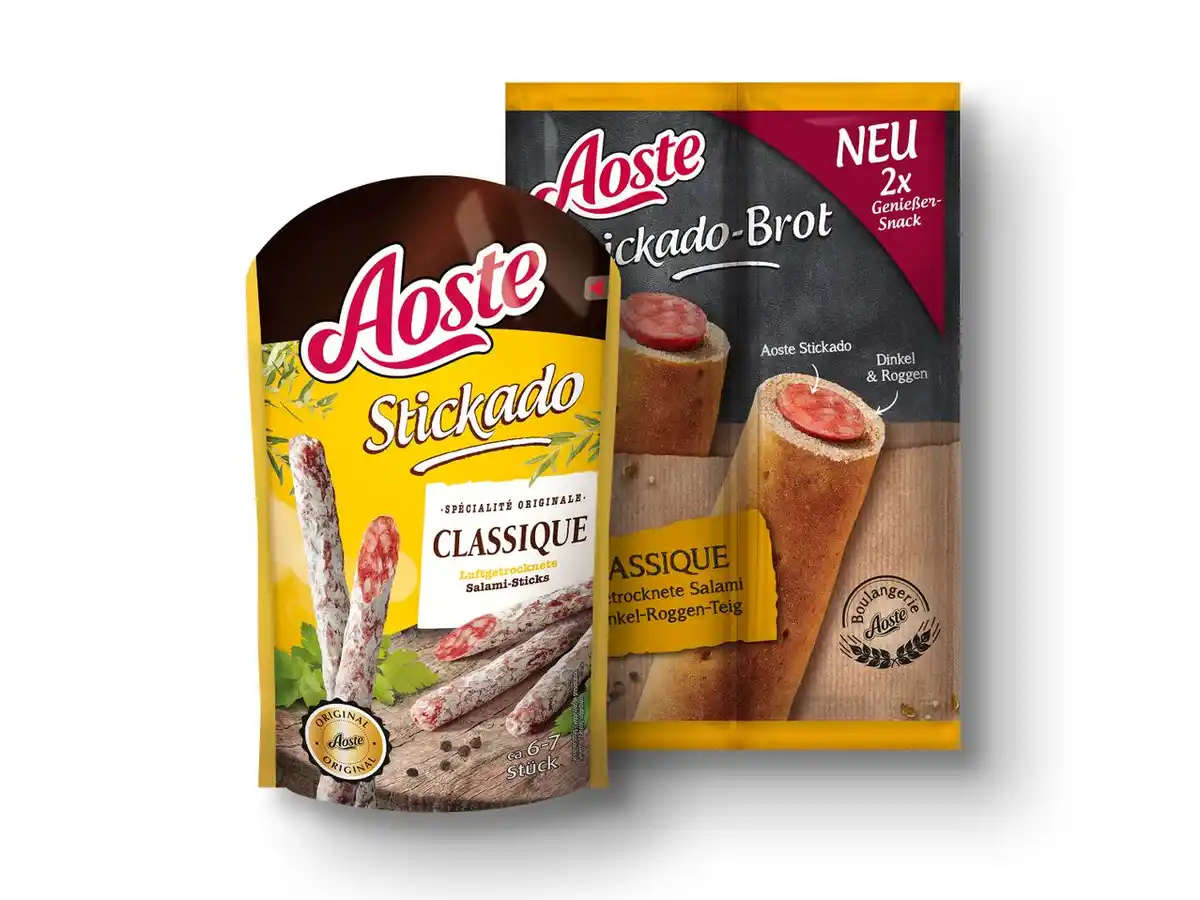 Bild 1 von Aoste Stickado/Brot-Duo