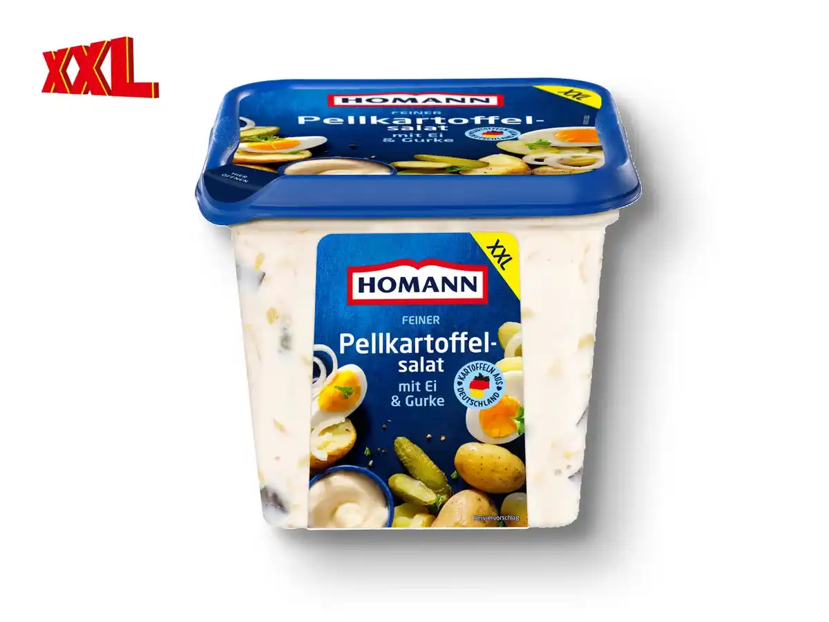 Bild 1 von Homann Pellkartoffelsalat,  1 kg