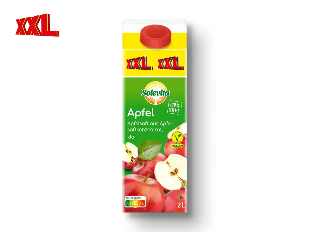 Bild 1 von Solevita Apfelsaft XXL,  2 l