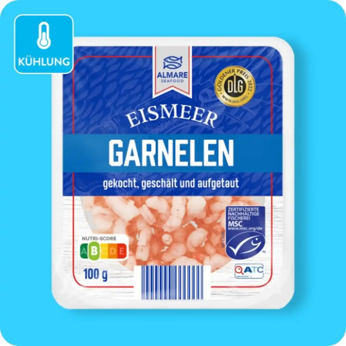 Bild 1 von ALMARE Eismeer-Garnelen, Gekocht und geschält